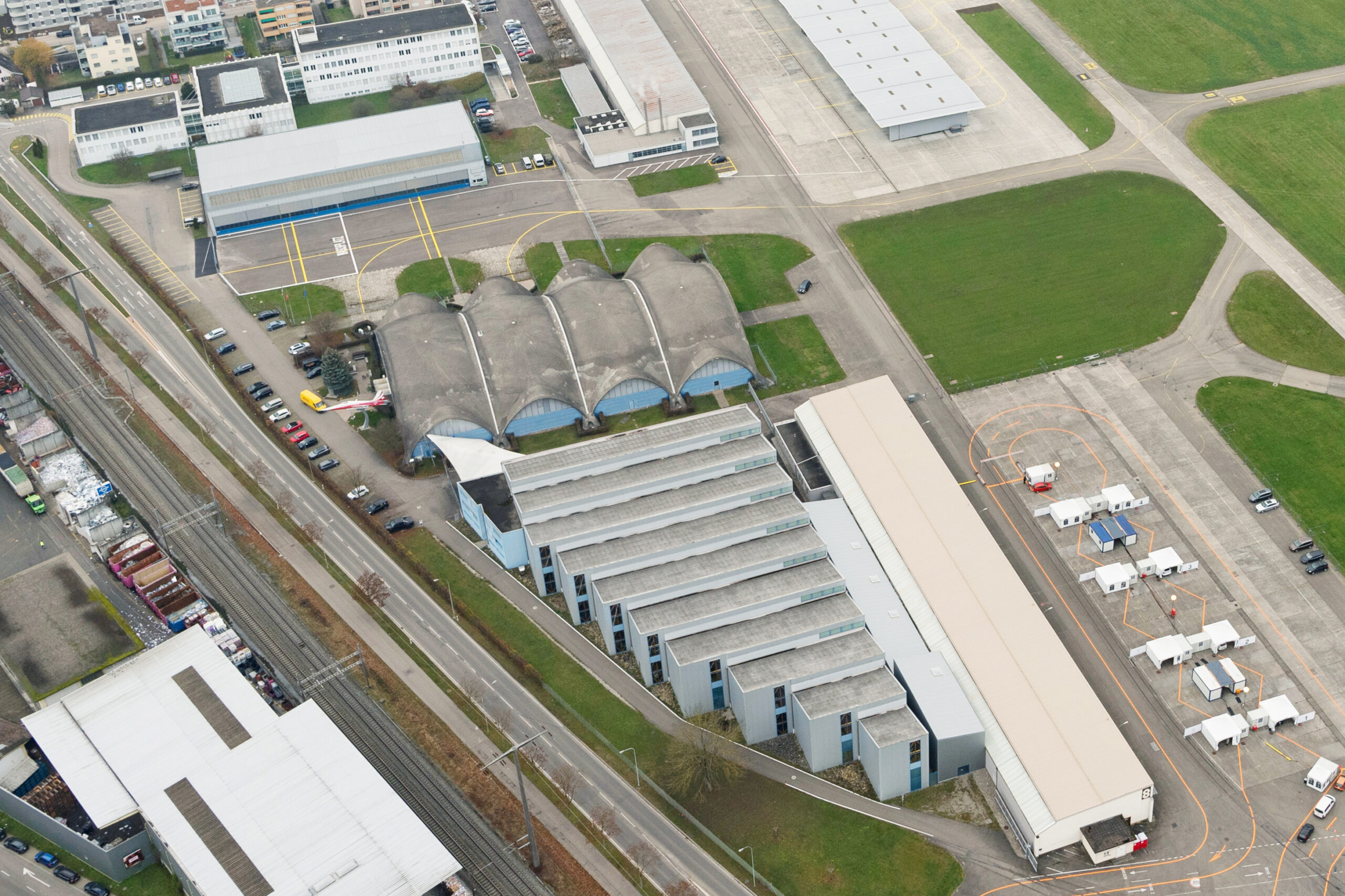 Flieger Flab Museum Luftaufnahme