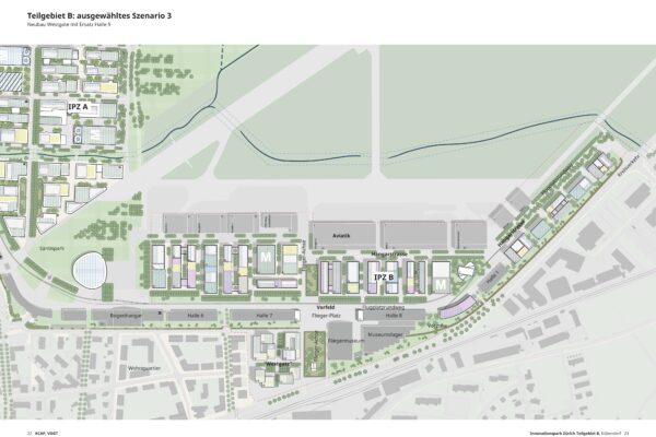 Richtprojekt Teilgebiet B © Kanton Zürich, November 2023